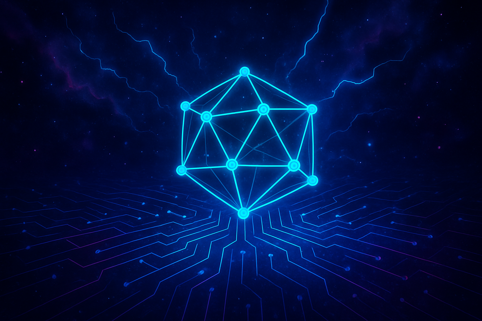 A computer chip with a logo and lightning

AI-generated content may be incorrect.