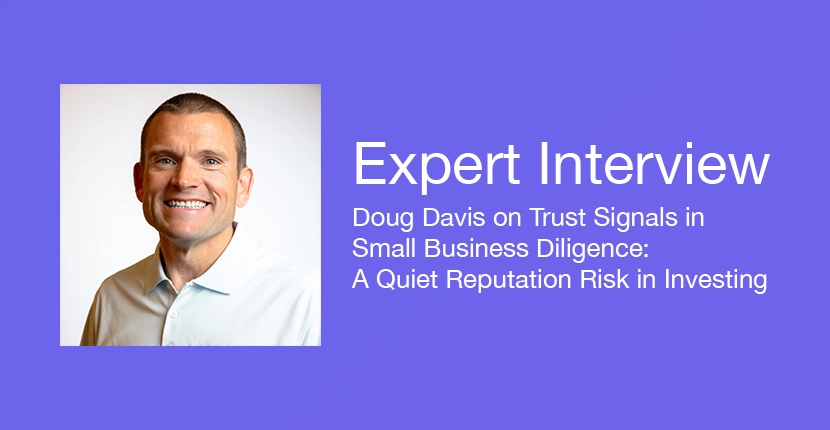 Trust Signals in Small Business Diligence: A Quiet Reputation Risk in Investing