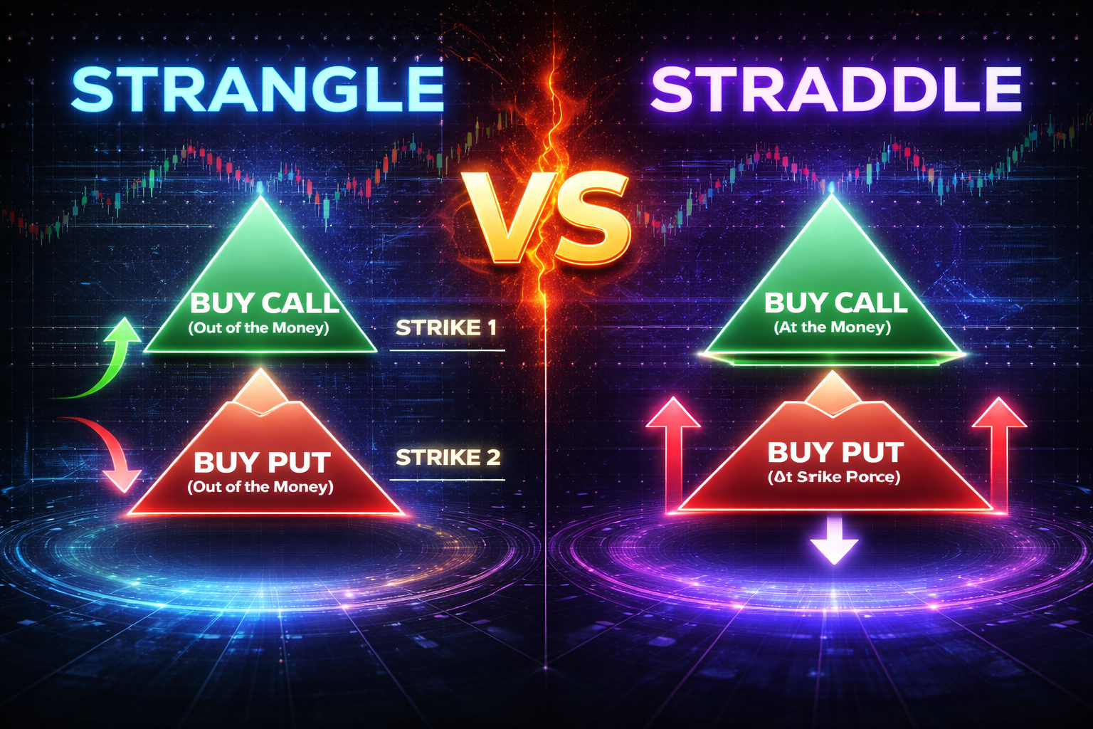 Strangle vs Straddle Options: Performance Data, Win Rates, and When to Use Each (2025)